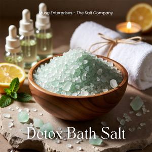 Sal de Baño de Piedra del Himalaya Natural para Desintoxicación, Diseño Moderno Tallado, para el Día de la Madre - Terapia de Spa Ecológica - Product Image 2