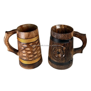 Personnaliser la tasse en bois Tasses en bois uniques décoratives par Tayyab Handicraft - Product Image 2