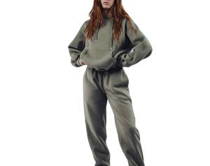 Survêtements en coton et polyester pour femmes, style tendance, best-seller, respirants, pour le sport en plein air, grande taille, logo personnalisé, vêtements d'hiver - Product Image 4