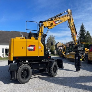 Excavatrice Sany Sy155w conçue pour les travaux de terrassement lourds, dotée d'un système hydraulique avancé et d'un excellent confort pour l'opérateur - Product Image 5