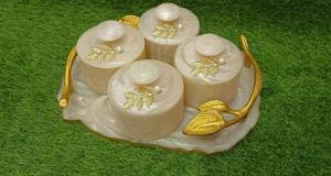 ผู้ผลิตโถเรซิ่นตกแต่งทำมือ สำหรับห้องครัว ห้องน้ำ ใส่ชา กาแฟ ขนม ภาชนะเก็บของ คุณภาพส่งออก - Product Image 5