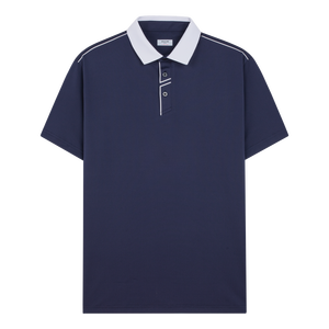 Aristino Golf APSG08AS1 Polo púrpura para hombre Patrón sólido Producto superior al por mayor a precio caliente - Product Image 6