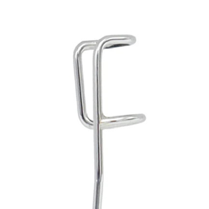 Espéculo de alambre Barraquer para ojos, tamaño bebé, hoja de 8 mm, retractor oftálmico pediátrico para párpados, manual, de acero inoxidable, reutilizable, quirúrgico - Product Image 3