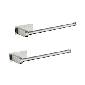 Lot de 2 supports muraux auto-adhésifs/Dremel pour essuie-tout sous l'armoire pour cuisine et salle de bain - Product Image 1