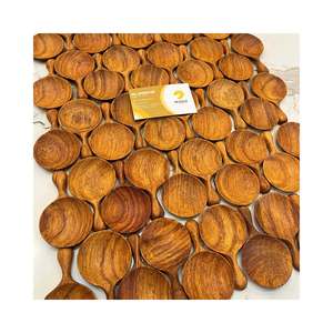 ช้อนไม้ทำอาหารเชิงพาณิชย์ ช้อนไม้ธรรมชาติ อุปกรณ์ครัวแบบใช้ซ้ำได้ สำหรับร้านอาหาร โรงแรม บริการจัดเลี้ยง คาเฟ่ - Product Image 3