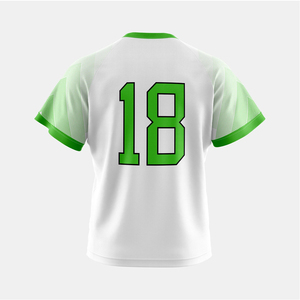 Camisetas de lacrosse hechas con el mejor material, diseño de logotipo personalizado, camiseta de lacrosse lisa de color sólido, muy vendida. - Product Image 4