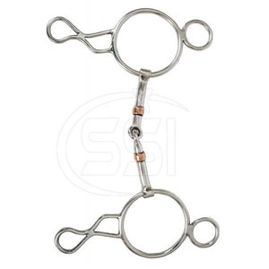 High Quality Stainless Steel Horse <b>Gag</b> <b>Bit</b> with Durable Structure Customizable Options for Experienced Riders and Trainers - Product Image 3