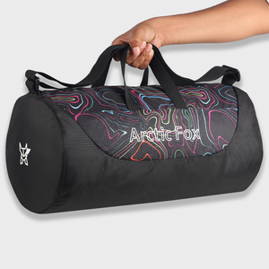 กระเป๋าเดินทาง Arctic Fox E Barrel Duffle Bag ดีไซน์ทันสมัย วัสดุไนลอนและโพลีเอสเตอร์ ซับในทนทาน ปิดด้วยซิป เหมาะสำหรับการเดินทางและการใช้งานในชีวิตประจำวัน - Product Image 3