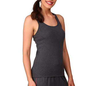 Chaleco Deportivo Personalizado de Secado Rápido para Mujer, Modelo 2025, Top sin Mangas, Hecho de Algodón/Fibra de Bambú, Talla Grande, Informal para Verano - Product Image 6