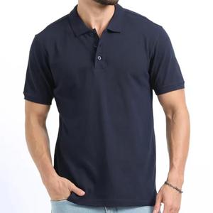 Polos pour hommes à séchage rapide, haute qualité, logo personnalisé, polos de golf respirants en polyester, motif uni, tissu tricoté non tissé - Product Image 3