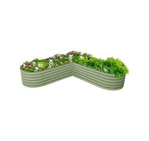 Bac à légumes rectangulaire haut de gamme avec design personnalisé pour l'aménagement de jardins extérieurs et les idées de décoration de maison - Product Image 3