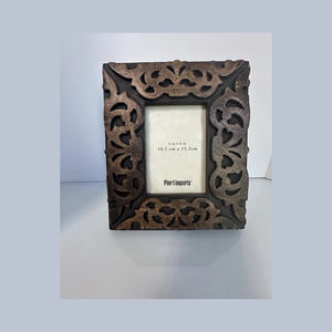 Marco de Fotos Contemporáneo de Madera Sólida, Diseño Minimalista y Elegante, para Exhibición en Escritorio o Mesa, Decoración Moderna para Hogar u Oficina - Product Image 1