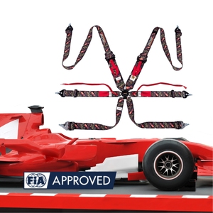 Motorsport Safety Harness TBRACING SPORT PLUS 5 FIA 8853 2016 6 <b>Point</b> OEM ODM Custom Logo Color Wholesale Supplier - Product Image 3