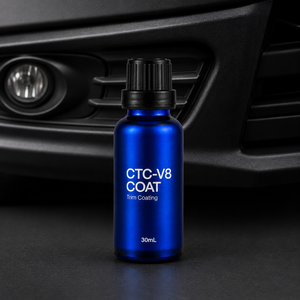 CTC-V8 Weather Resistance <b>Plastic</b> Restorer Ceramic Coating 30ml with 20000 Scrub Cycles for Auto <b>Rubber</b> Seals & Car Trim Restore - Product Image 5