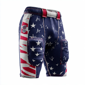 Custom Sportswear American Football Practice Shorts 100% Spandex Football Pants Custom Football Training Pants - Product Image 3