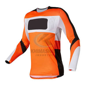 Vêtements de sport très demandés, uniformes de motocross, polyester/nylon de haute qualité, respirant, léger, design personnalisable - Product Image 2