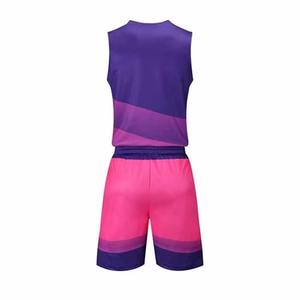 Nuevo Conjunto de Uniforme de Baloncesto Personalizado al por Mayor, Camiseta y Pantalones Cortos de Secado Rápido, Transpirables, Sublimados, para Entrenamiento Deportivo en Equipo - Product Image 6