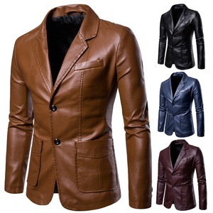Chaqueta de Cuero PU con Acabado Mate para Hombre, Estilo Casual de Invierno, Precio de Fábrica - Product Image 6