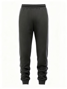3Pcs Men's Hooded Sweatshirt Set Casual Solid Color Long Sleeve T-Shirt Jogger Pants Tracksuit Autumn Wear made in Bangladesh - Product Image 5