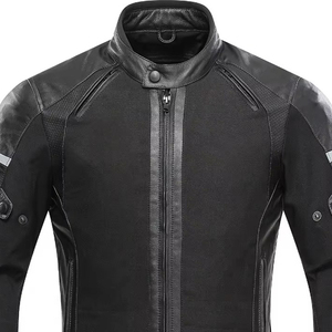 Chaqueta de Motociclista de Cuero con Logotipo Personalizado de Alta Calidad, Impresión Digital Ignífuga, para Hombre, Talla y Color Personalizables, para Exteriores - Product Image 5