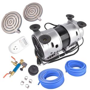 110V 5.2 CFM 3/4 HP/550 W Metal and Plastic Pond Aerator Lake Pond Aeration System for Aquaculture Machine Aerators - Product Image 6