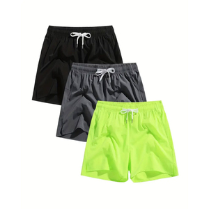 Pantalones Cortos Deportivos para Hombre, Marca Privada, Transpirables, de Secado Rápido, de Lona, para Entrenamiento, Fitness, Running, en Venta - Product Image 1
