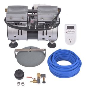 Aeratore per laghetto in metallo e plastica da 110V 5.2 CFM 3/4 HP/550 W, sistema di aerazione per laghi e stagni per acquacoltura - Product Image 2