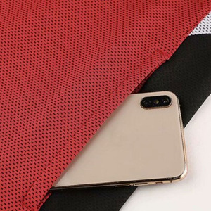 Chándal Deportivo para Hombre, Color Rojo y Negro, con Cierre Completo, Cuello Alto, Transpirable, de Poliéster, para Otoño - Product Image 5