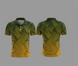 เสื้อโปโลซับลิเมชั่นทันสมัยสำหรับผู้ชายและผู้หญิง ตะเข็บทนทานสำหรับผู้ชาย ผู้หญิง และวัยรุ่น แห้งเร็ว ระบายอากาศได้ดี เหมาะสำหรับการออกกำลังกาย - Product Image 6