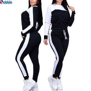 Conjunto Deportivo de Pantalones Cortos y Chaqueta de Manga Larga para Mujer, Tallas Grandes, Estilo Moderno, Nuevo Diseño, Dos Piezas, Gran Venta - Product Image 5