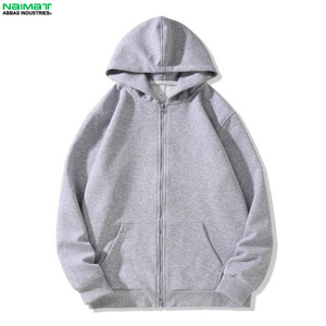 Sudadera con capucha y cremallera para hombre, de tela gruesa y pesada, para clima invernal, con forro aislante, gruesa y sólida. - Product Image 4