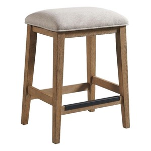 Tabourets de bar scandinaves en bois de pin en gros - Chaises modernes rembourrées vertes - Product Image 4