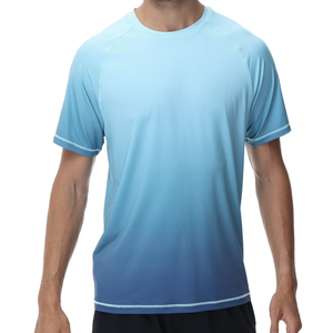 Men Short Sleeve Rash Guard Compression Gym Shirt Breathable Quick Dry Athletic Sportswear Custom - Product Image 6