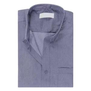 Camisa formal de algodón premium sin planchado para uniforme corporativo, camisa de oficina para hombre, camisa de vestir para hombre, camisa de negocios OEM personalizada - Product Image 4