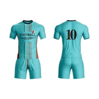 Ensemble de maillots de football pour hommes, manches courtes, polyester respirant, coupe ajustée, col en V, nom d'équipe personnalisé, 420g, toutes saisons, adulte