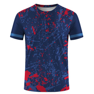 เสื้อยืดพิมพ์ลายทรอปิคอลสำหรับผู้ชาย พิมพ์ลายรอบตัว แบบ 3 มิติ ผ้าเจอร์ซีย์ถัก คอทรงโอ แขนสั้น แห้งเร็ว สวมใส่สบาย เหมาะสำหรับฤดูร้อน ออกแบบได้เอง - Product Image 4
