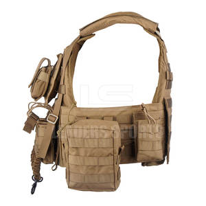 Chaleco de Paintball Resistente, Ajustable, Protector, Táctico, Ligero, Transpirable, para Actividades al Aire Libre, con Costuras Soldadas de Poliéster/Nailon - Product Image 3