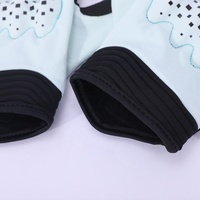 Gants de motocross unisexes 2024 respirants, antidérapants, légers, enduits de polyuréthane, compatibles écran tactile, avec boucle de fixation imprimée