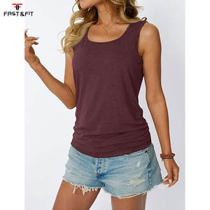 Camiseta Deportiva de Algodón 100% Tejido, Transpirable, de Secado Rápido, Cómoda, para Entrenamiento, Fitness, Gimnasio, para Mujer - Product Image 3