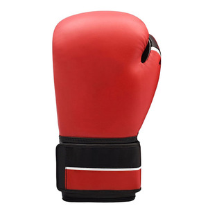 Guantes de boxeo duraderos hechos de cuero PU de alta calidad, guantes de boxeo personalizados con etiqueta privada para adultos - Product Image 3