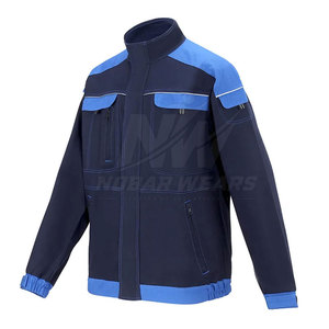 Vestes de travail avancées pour hommes, vêtements de travail renforcés avec rangements fonctionnels pour les professionnels des ateliers d'ingénierie - Product Image 3