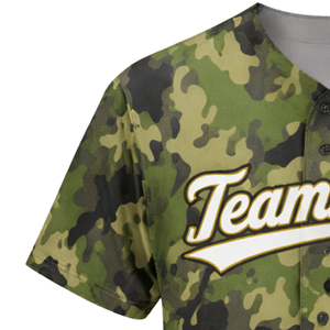 Camiseta de Béisbol de Camuflaje Personalizada con Detalles del Jugador, Tela de Alto Rendimiento y Producción Rápida - Product Image 4