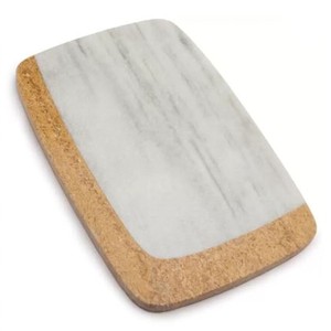 Round Shape Brown Wooden Material Cheese Cutting Board With Metal Handles Designing Decorating Stylish Kitchen Ware - Product Image 4