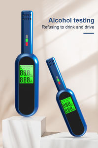 เครื่องทดสอบแอลกอฮอล์แบบไม่สัมผัสแบบพกพาพร้อมเซ็นเซอร์เซมิคอนดักเตอร์ชาร์จ USB สำหรับเครื่องวิเคราะห์ก๊าซเป่าลม - Product Image 2