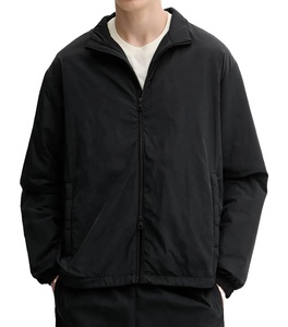 Custom Zip Up Embroidered Logo Retro Nylon Track Windbreaker <b>Jacket</b> Blank Crinkle Outdoor <b>Men</b> Windbreaker <b>Jacket</b> - Product Image 1