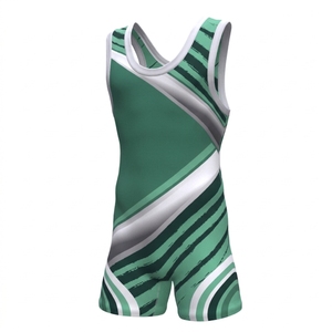 Professional Wrestling Sportswear For Men Hot Sale New Arrival Sublimation Wrestling <b>Singlets</b> - Product Image 1