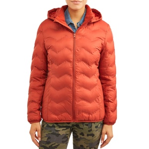 PIHA SPORTS Women's Thick Waterproof Reversible Plus Size Puffer Coat Hoodie Winter Outerwear - Product Image 1