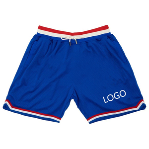 Shorts de sport pour hommes en maille élastique à taille élastique pour la course, le basketball et le jogging - Séchage rapide, respirant, streetwear athlétique, vente en gros - Product Image 6