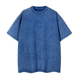 T-shirt en coton uni à manches courtes et col rond pour femme, coupe ample, style jersey tricoté, décontracté, toutes saisons, longueur normale - Product Image 4