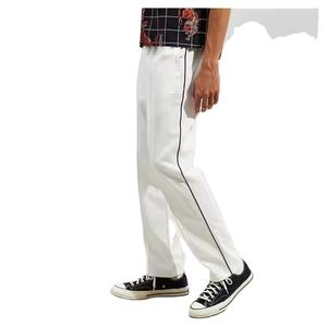 Pantalon tricoté homme automne, dernière collection, haute qualité, anti-rides, décontracté, taille mi-haute, style hip-hop, color-block, multi-poches, vente en gros - Product Image 4